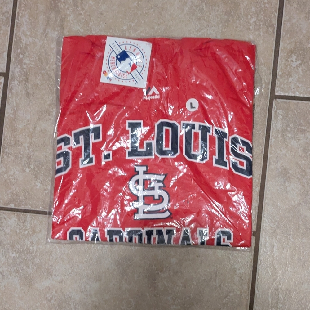 Majestic St. Louis Cardinals Red Tee